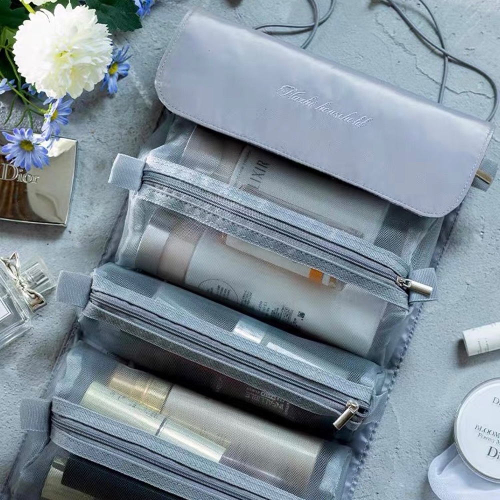 Detachable cosmetic bags